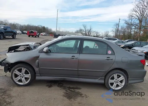 2007 Toyota Corolla S from USA, damaged, VIN 2T1BR32E07C749812